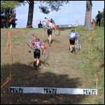 Cyclocross runup at the Wayland Race 1999